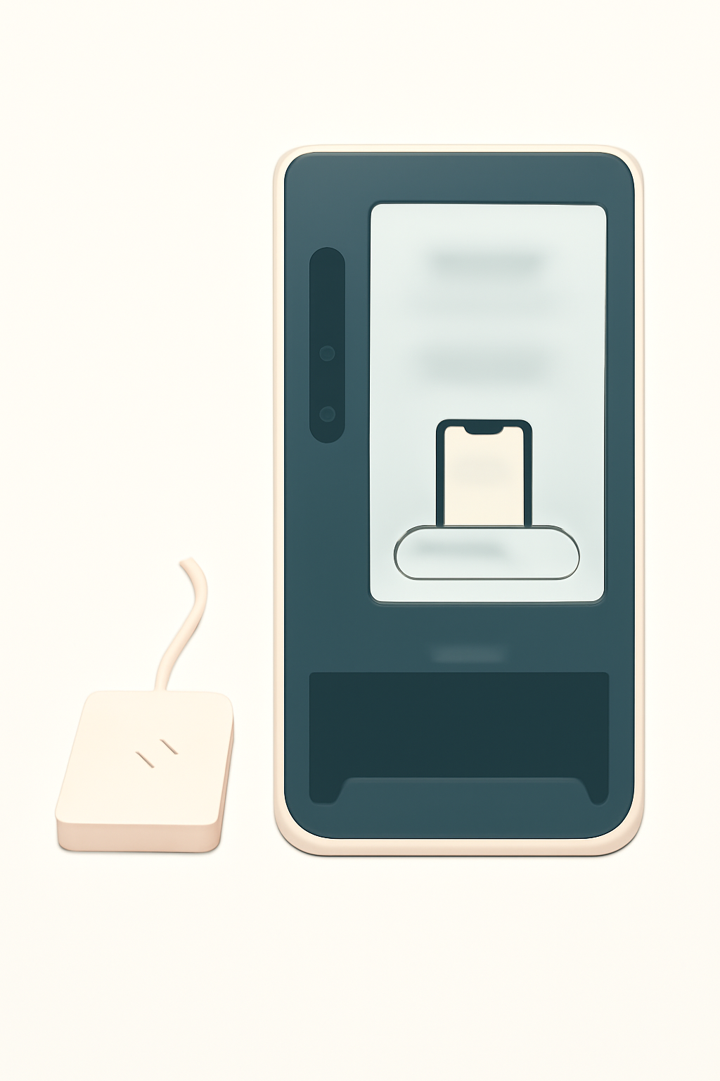 ご来院の皆さまへ — スマホでマイナンバーカードの保険証データを読み取る新しいリーダーを導入しました