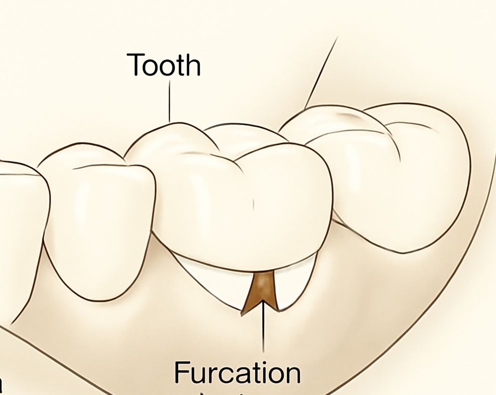 歯周病治療の難所「根分岐部病変」を理解し、大切な歯を守ろう:分類、原因、治療について